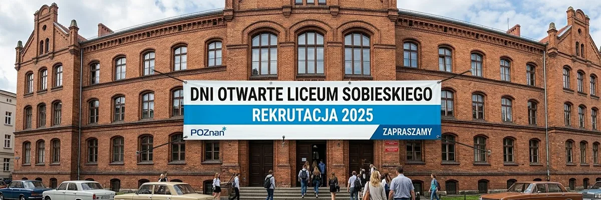 Baner dla szkoły - drzwi otwarte