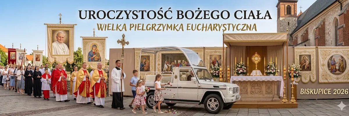 Baner Boże Ciało Pielgrzymka