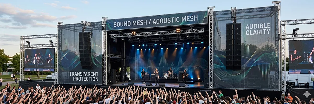 Siatka sound mesh producent